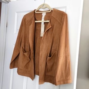 Chico's Faux Suede Jacket